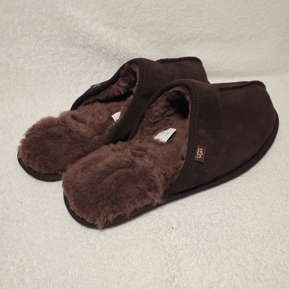 UGG Leisure Faux Fur Slide Slipper (Men)